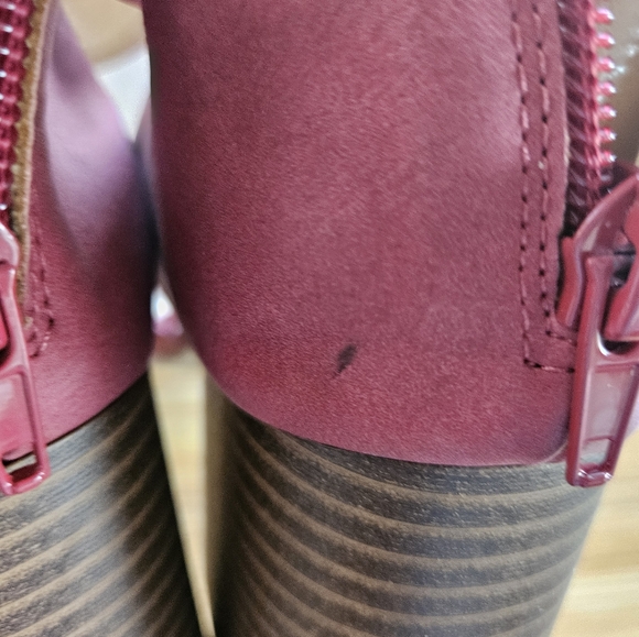 Style & Co pink strappy heeled sandals Size 8 - Picture 11 of 11